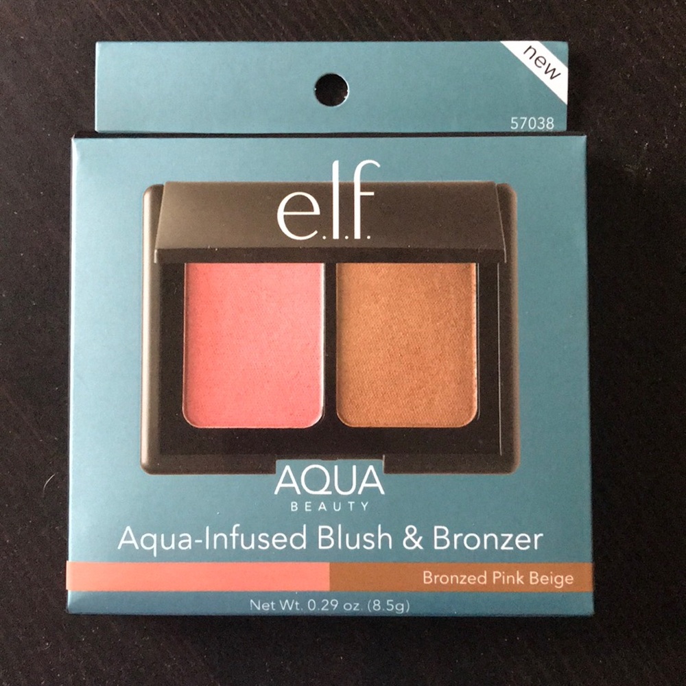 elf Aqua-Infused Blush & Bronzer - BRAND NEW!